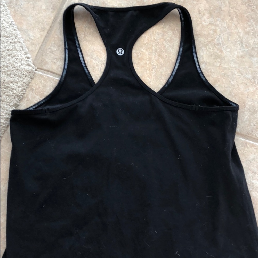 Lululemon black tank